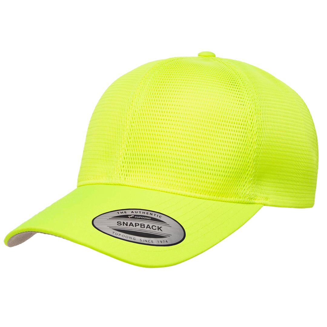 Flexfit YP Classics 360 OmniMesh Baseball Cap - 2-Tone Brown/Khaki, Unisex, One Size Fits Most