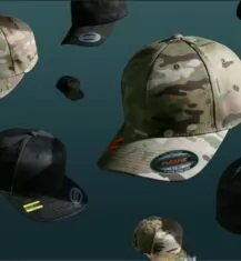 A selection of hats from the Multicam® Collection