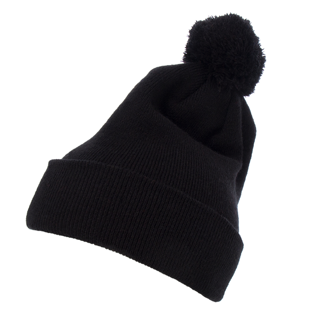 YP CLASSICS® Cuffed Pompom Knit Beanie