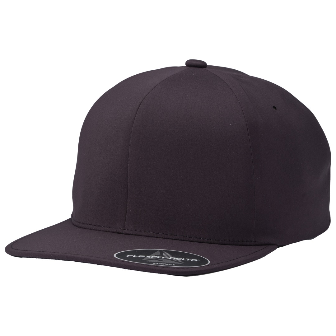 FLEXFIT DELTA® Flat Visor Snapback Cap