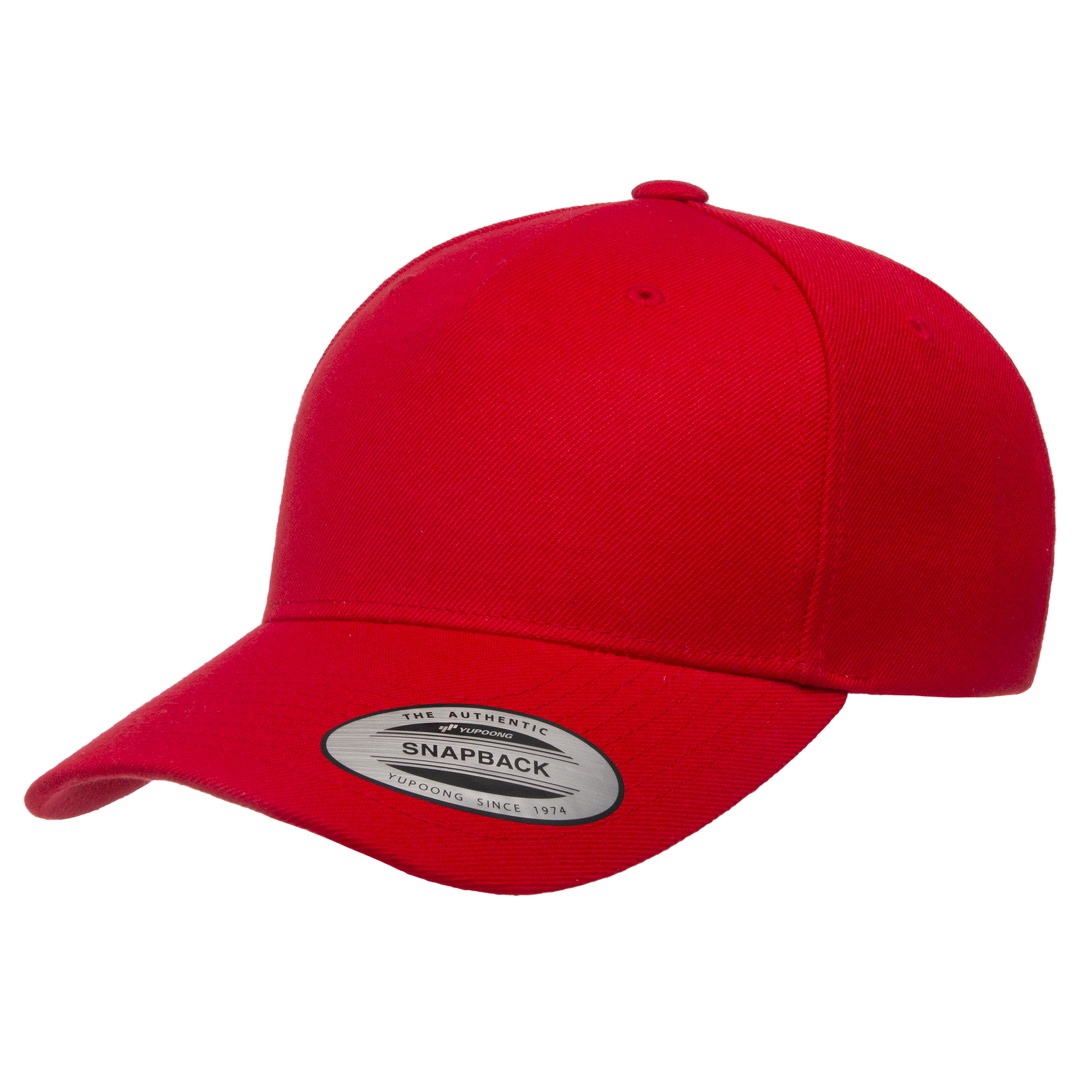 YP CLASSICS® Premium 5-Panel Snapback Cap