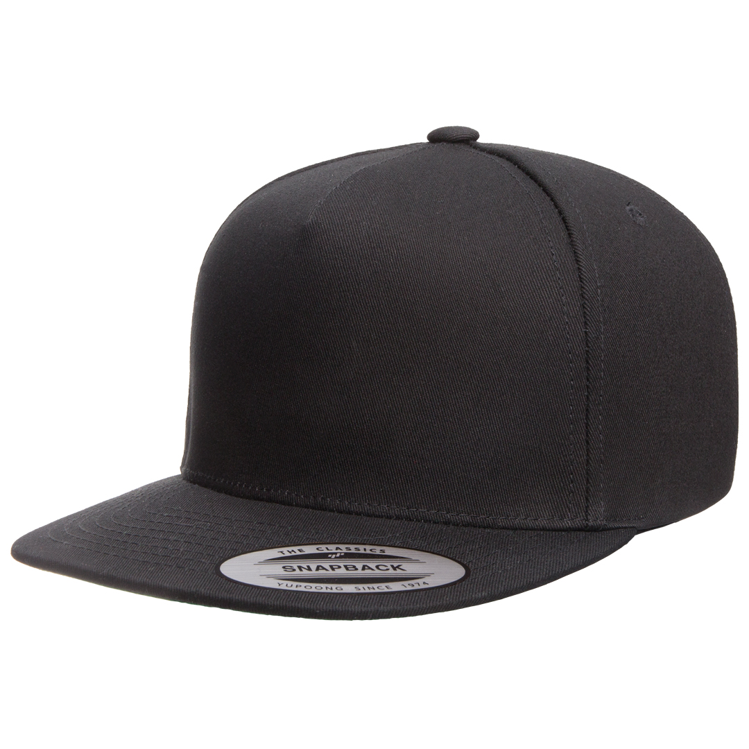 YP CLASSICS® 5-Panel Cotton Twill Snapback Cap